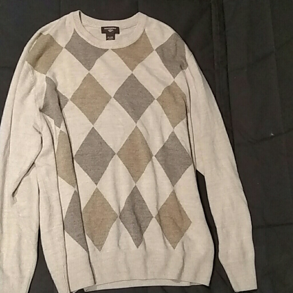 Dockers argyle sweater